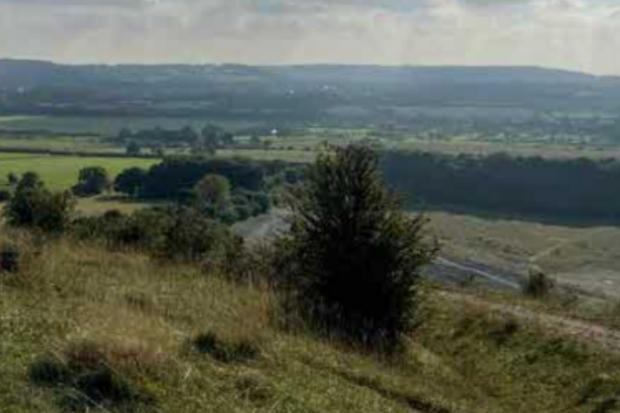 The site that is being eyed for up to 1,400 homes (Image: Redrow Homes Ltd)