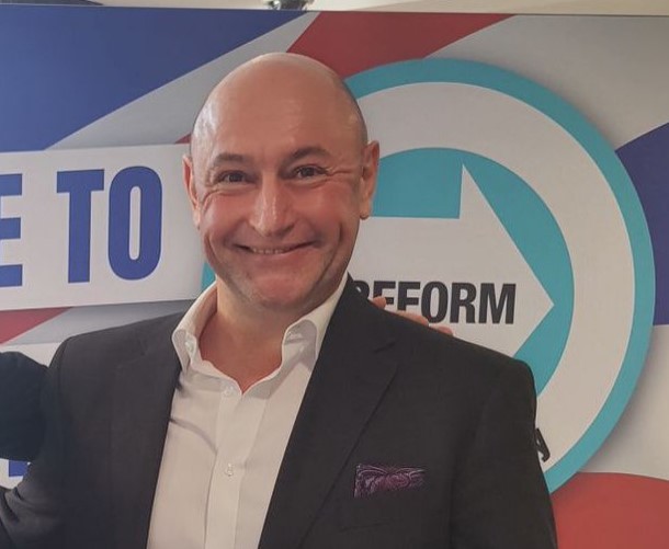 Reform UK Chair for Broxbourne Hertfordshire